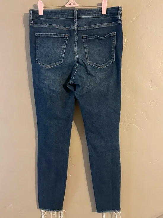 Stack of Old Navy Skinny Jeans - Assorted Blue and Gray Tones 10 LONG - Picture 2 of 15